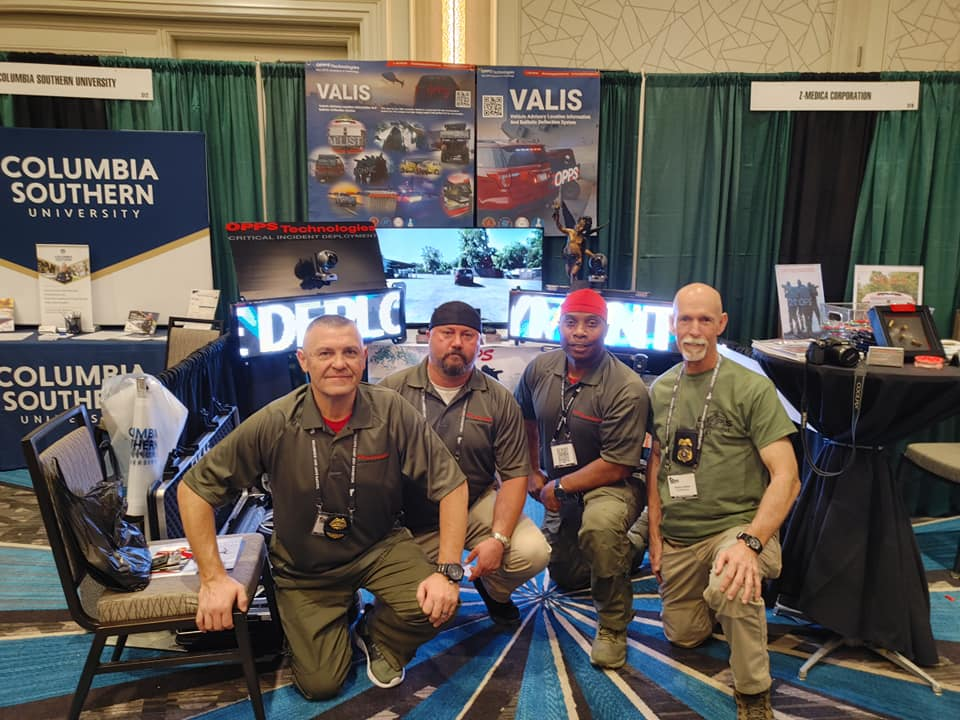 A group of security officers