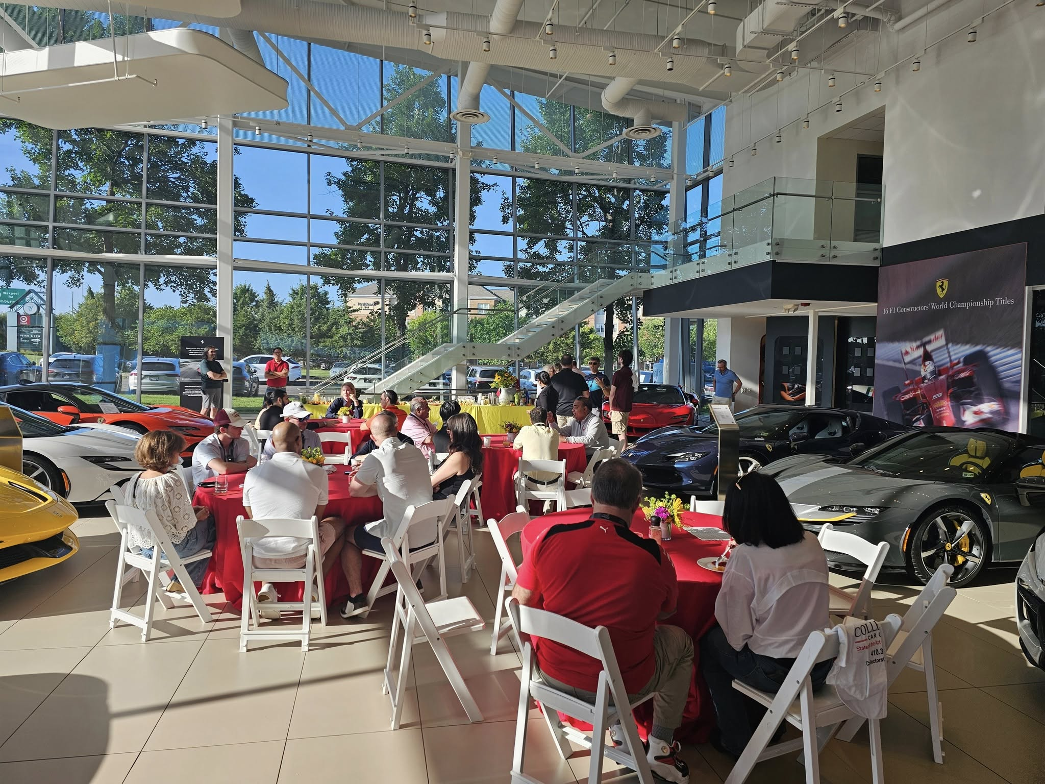 People at an event