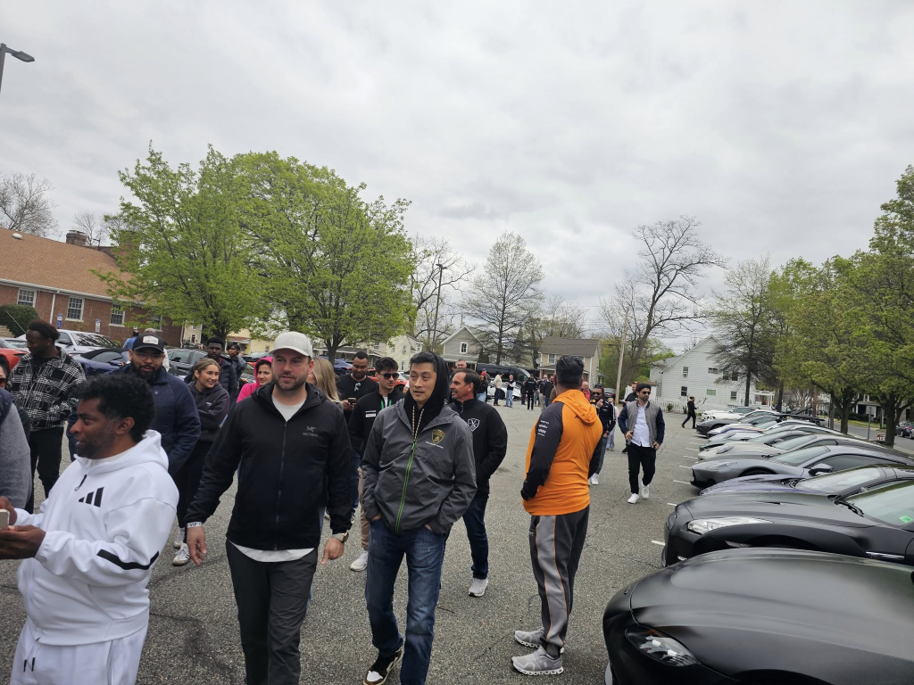 People at an outdoor event