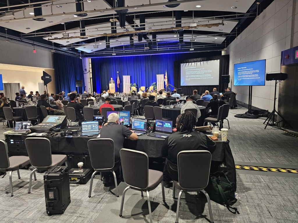 a conference