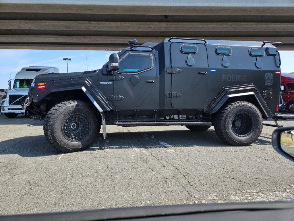 A security vehicle