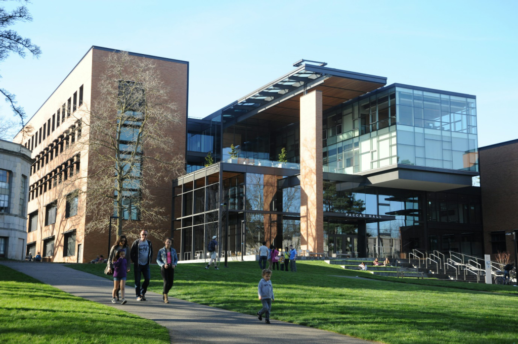 A university campus
